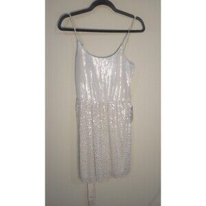 Express Champagne Beige Sequin Dress – Size‎ M – NWT